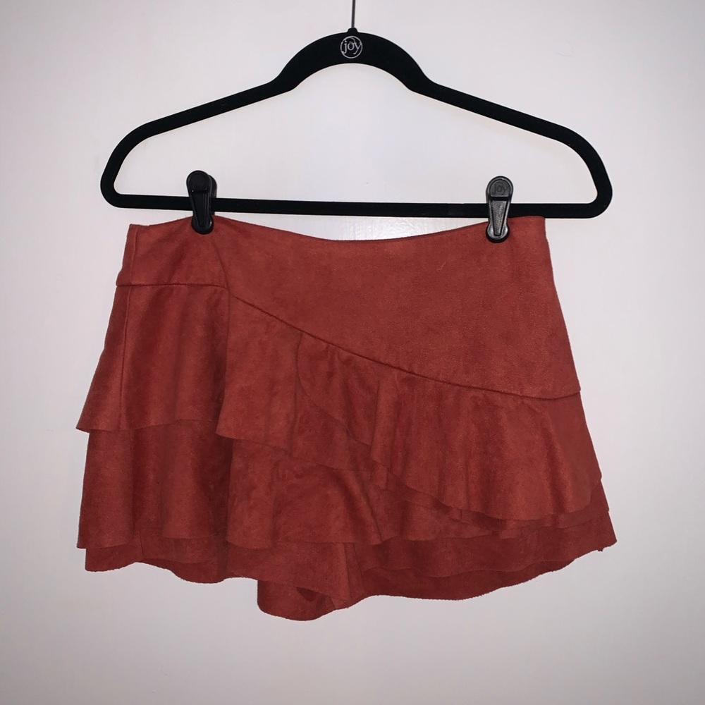burnt orange skort! super cute and very soft!!